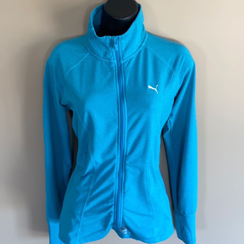 Puma Dry Cell Athletic Top - Full Front Zip - Sz S